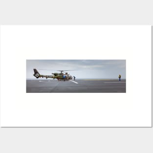 French Aérospatiale Gazelle Attack Helicopter Posters and Art